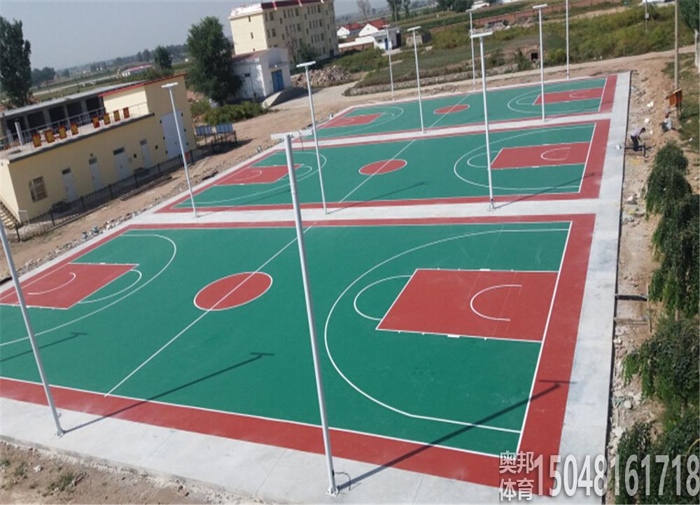 前旗公廟空軍籃球場地